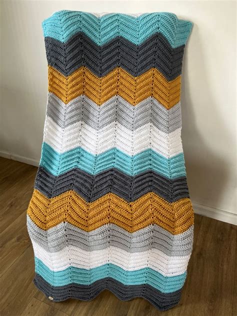 Chevron Crochet Afghan