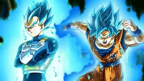 Dragon Ball Goku E Vegeta Super Saiyan Blue Tornano Ad Affrontarsi Per