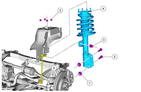 Diagram Of 2010 Ford Fusion Rear Suspension