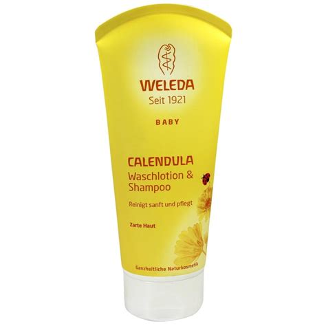 WELEDA Calendula Waschlotion Shampoo 200 Ml PZN 2084691 St