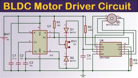 Bldc Brushless Dc Motor Driver Circuit Using 555 Ic