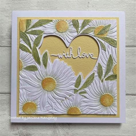 A Card With Daisies And The Words Wild Love