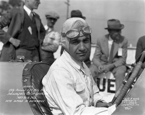 1925 Indianapolis 500 Winner Pete Depaolo