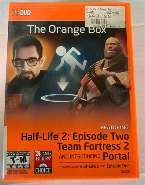 The Orange Box Portal Half Life 2 Episode 2 Team Fortress 2 PC Games