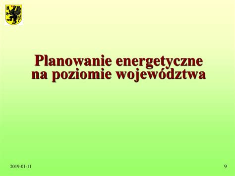 Planowanie Energetyczne W Gminach Na Przyk Adzie Wojew Dztwa