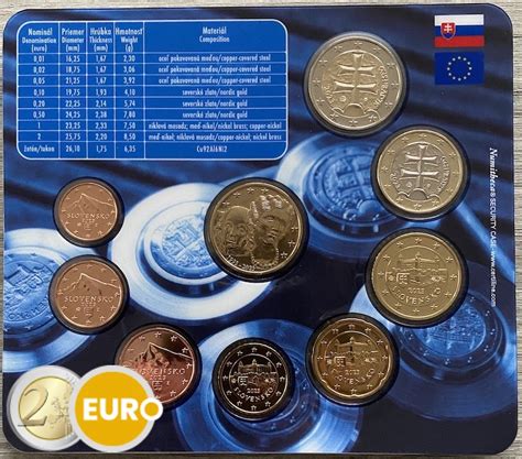 S Rie Euro Bu Fdc Slovaquie Banque Nationale Lamonnaiedelapiece