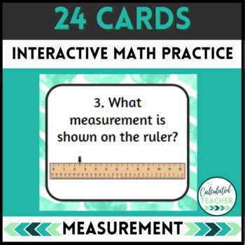 Measuring Inch and Half Inch - Ruler Measurement by The Calculated Teacher