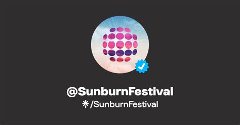 SunburnFestival | Instagram, Facebook | Linktree