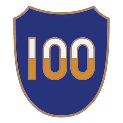 Csib Sticker 100th Training Division Decal Usamm