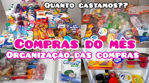 COMPRAS DO MÊS NO MERCADO ATACADISTA l ORGANIZANDO AS COMPRAS E A