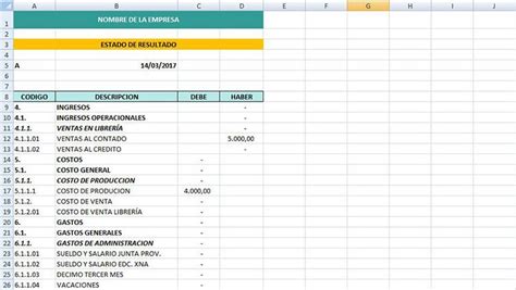 Plantilla Contabilidad Basica Excel Minamlismapa