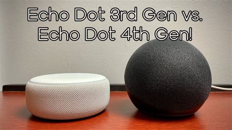 Compare Echo 4th Gen Vs Echo Dot 5th Gen