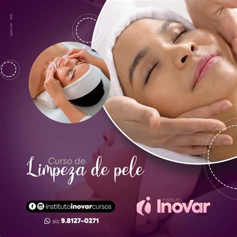 Curso De Limpeza De Pele Instituto Inovar Cursos