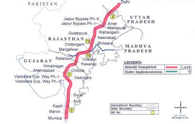 Delhi Mumbai Expressway Route Map