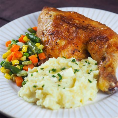 Simple Oven Baked Leg Quarters (+Grill) - Monday is Meatloaf