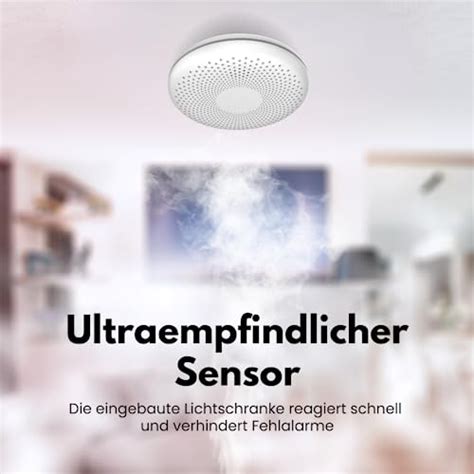 Smart Rauchmelder Und Kohlenmonoxid Melder Wlan Jahre