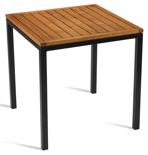 Ice 4 Leg Slatted Robinia Wood Dining Table 5 Sizes Nobis