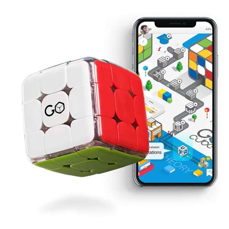 Buy GoCube Edge, The Connected Electronic Bluetooth Cube - Award-Winning 3x3 Magnetic Speed Cube ...