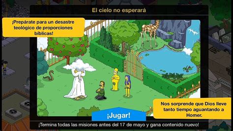 Los Simpson Springfield Nuevo Evento El Cielo No Esperar Inicio Nuevo