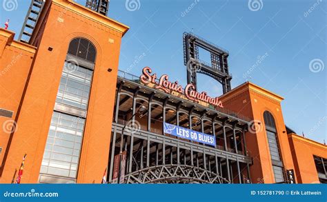 Famous Landmark in St. Louis - Bush Stadium for the Cardinals - ST ...