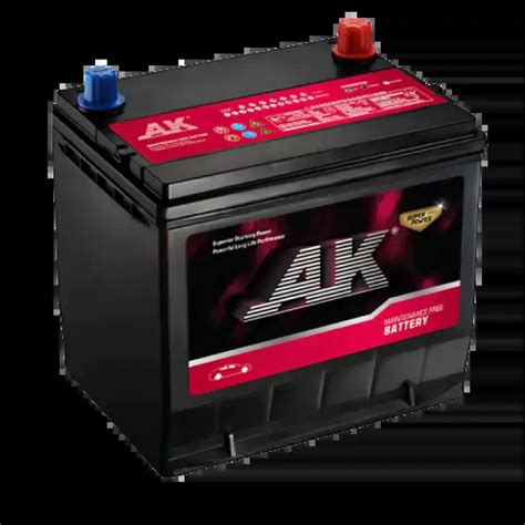 AK Car battery manufacturers 12V75AH DIN75 automotive battery