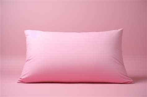 Premium Ai Image Pink Pillow Mockup