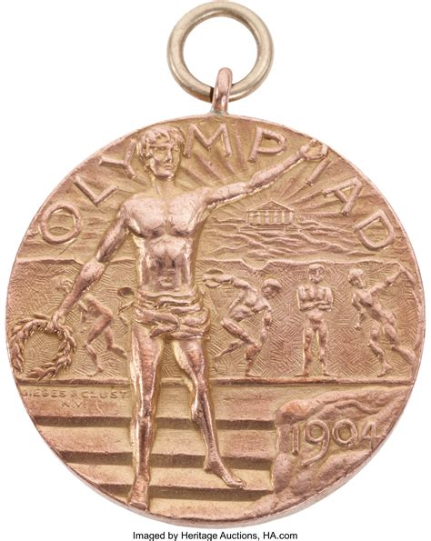 1904 St. Louis Summer Olympics Gold Medal.... Miscellaneous | Lot