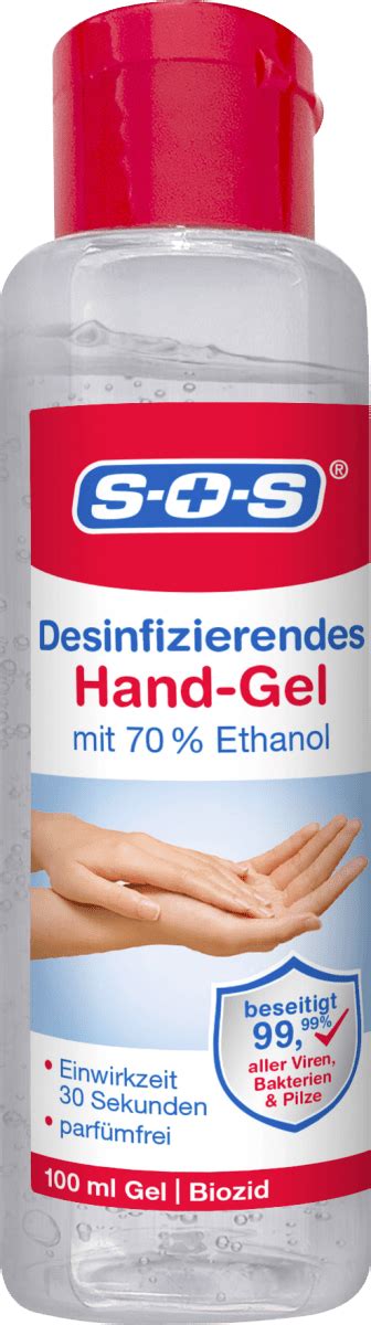 Sos Hand Desinfektions Gel Ml Dauerhaft G Nstig Online Kaufen Dm De