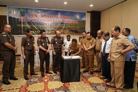 POTRETPAPUA Bantu Bidang Perdata Dan TUN Pemprov Papua