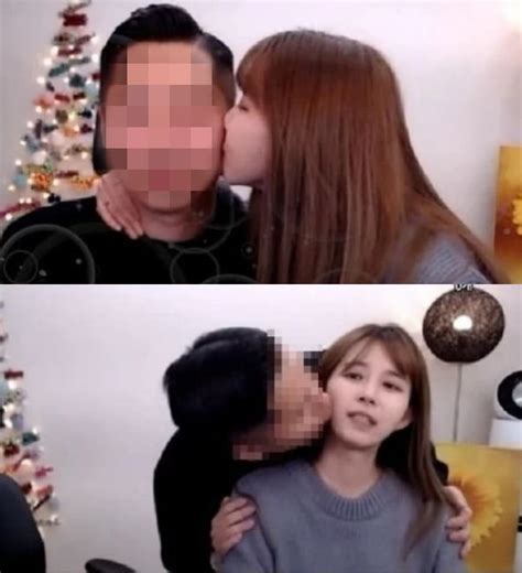 Bj 김이브 도박 논란 후 성인 방송서 男과 스킨십 텐아시아