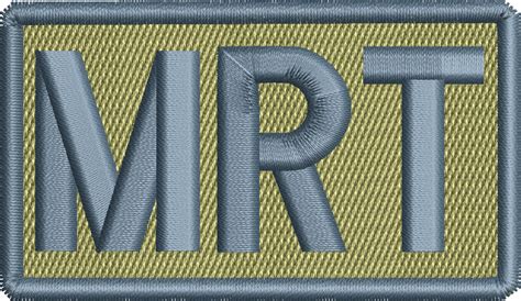 "MRT" - Duty Identifier Patch *SPACE BLUE*