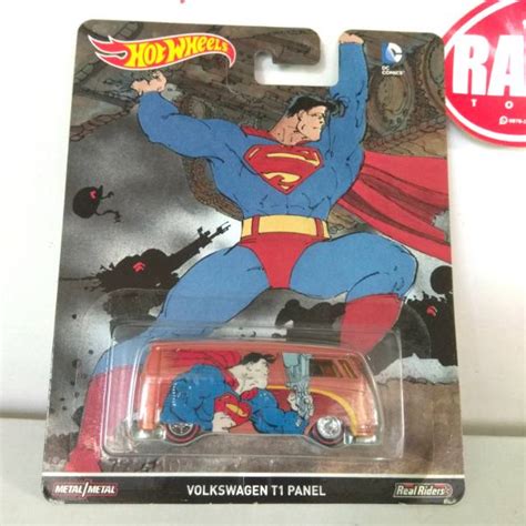 Jual Hot Wheels Volkswagen T Panel Bus Superman Dc Comics Ban Karet