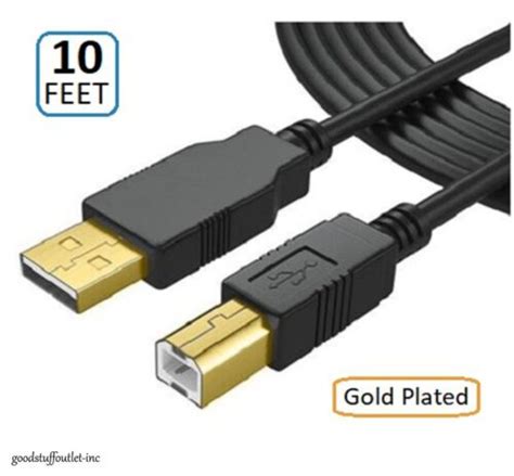 Usb Cable For Casio Keyboard Lk165 Lk175 Lk280 Wk 245 2400 Ctk 4400 Ctk 6200 Ebay