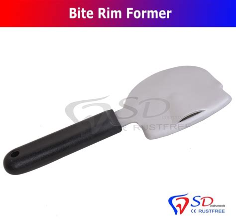 Denture Bite Rim Former Dental Orthodontic Wax Paddle Hot Plate Rims