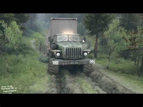 Spintires Plains Map Off Road Gameplay Spintires Mudrunner Youtube