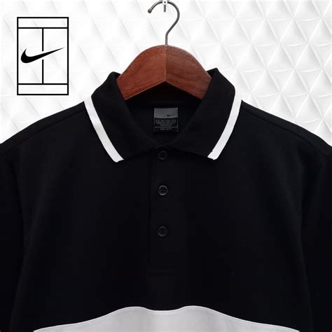 Nike Kaos Atasan Pria Berkerah Kaos Kerah Pria Olahraga Fesyen Pria