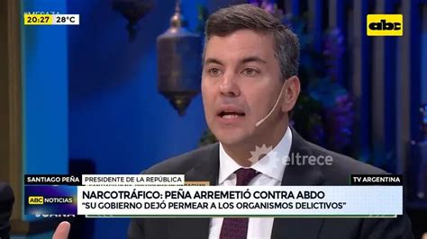 Video Santiago Peña Arremetió Contra El Gobierno De Mario Abdo Durante