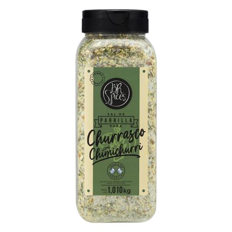 Sal De Parrilla Chimichurri Para Churrasco Br Spices Frasco Kg