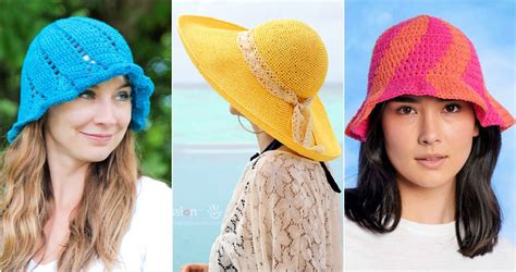 25 Free Crochet Sun Hat Patterns Summer Hat Pattern