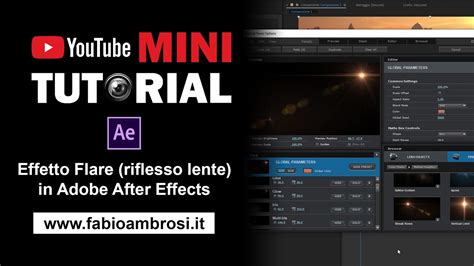 Adobe After Effects Come Riprodurre L Effetto Flare Riflesso