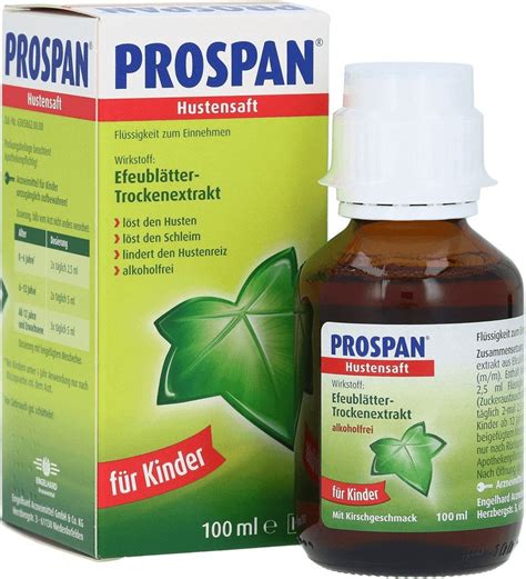 Prospan Hustensaft 100 Ml Ab 504 € Preisvergleich Bei Idealode