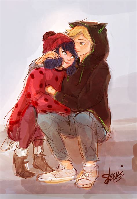 Adrian And Marinette Miraculous Ladybug