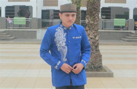 Jual MURAHNYA BIKIN NAGIH Jasko Jas Koko Biru Baju Muslim Pria Baju