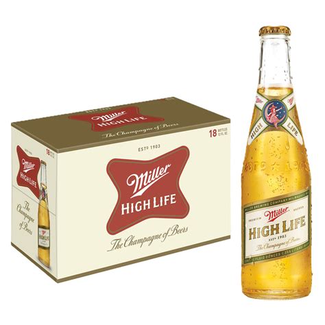 Miller High Life 18pk 12oz Btl 46 Abv Alcohol Fast Delivery By App