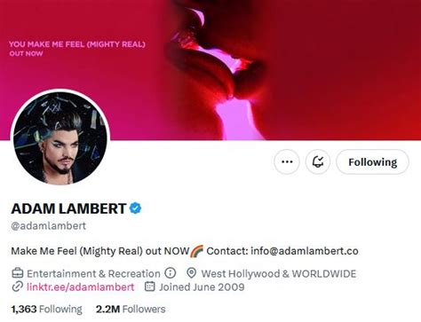 The Lambrits Here For Adam Lambert On Twitter RT Angel NDisguise