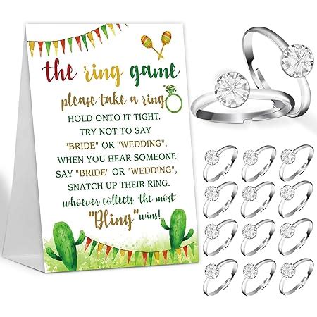 Amazon Put A Ring On It Bridal Shower Games With Rings One Sign