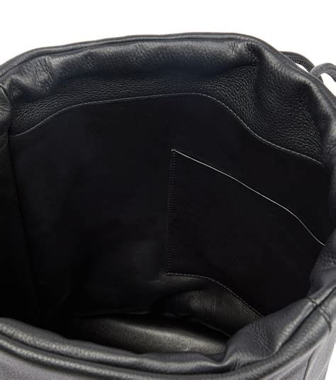 The Row Sporty leather backpack The Row