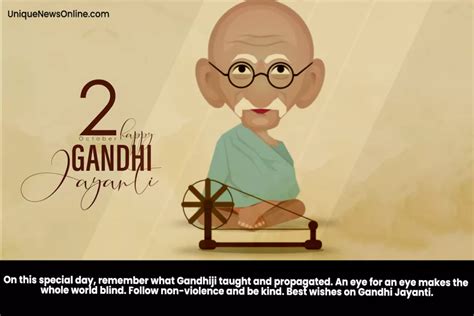 Happy Gandhi Jayanti 2023 Wishes, Messages, Images, Quotes, Greetings ...