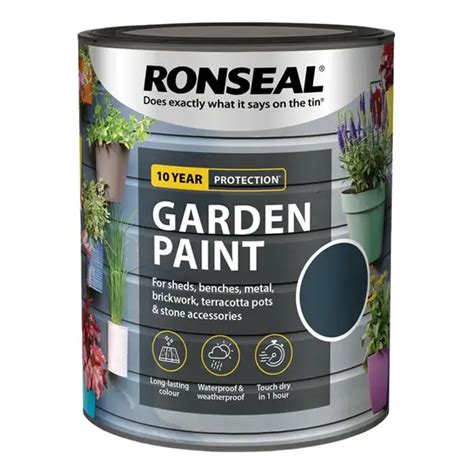 Ronseal Garden Paint | For Sheds, Fences, Brick and Terracotta