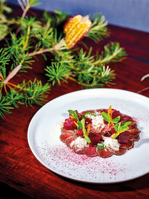 Kangaroo Carpaccio With Native Dukka Essentials Magazine Australia